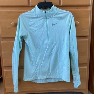 Womens Nike Drifit  teal long sleeve